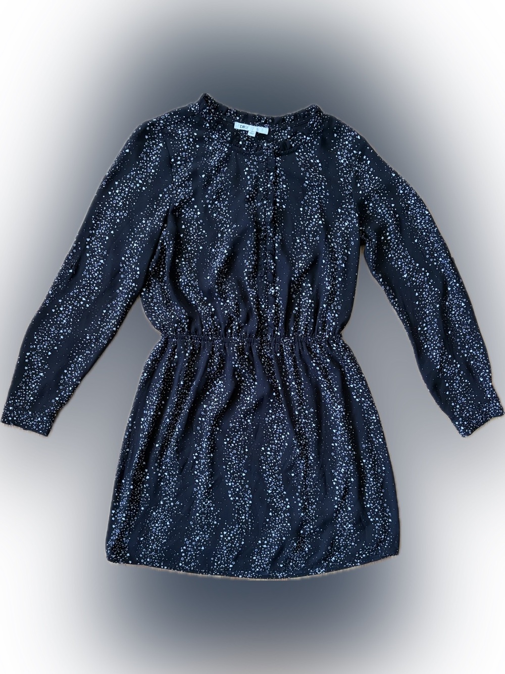 DR2 Navy Starfield Midi Dress
